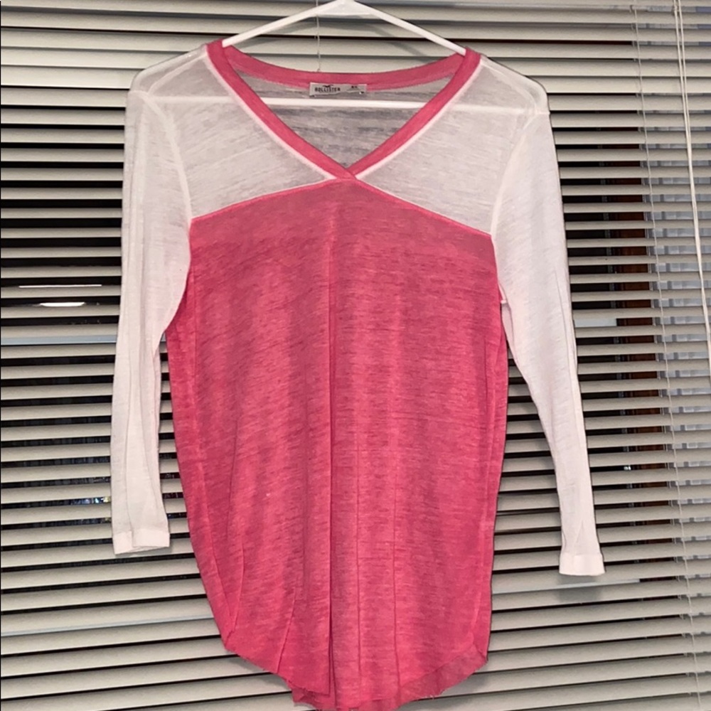 Hollister cropped long sleeve